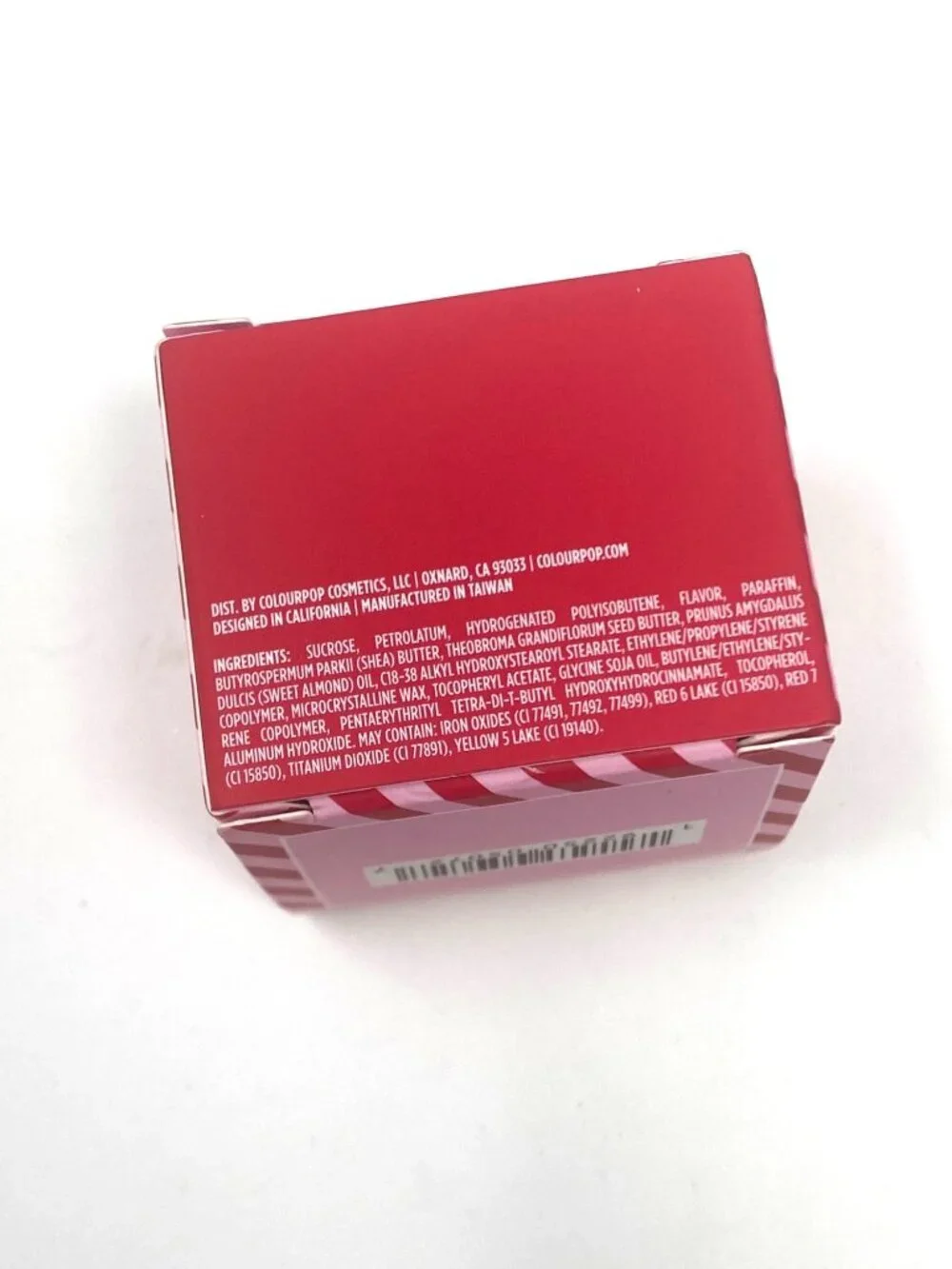 ColourPop Fresh Kiss Lip Scrub - Candy Cane - 0.28oz: Smoothing, Brush-On Single